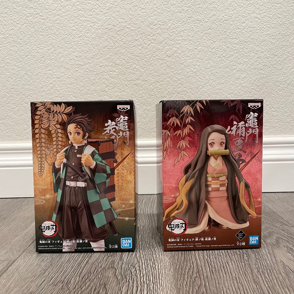 Banpresto Demon Slayer Tanjiro Kamado & Nezuko Kamado Figure